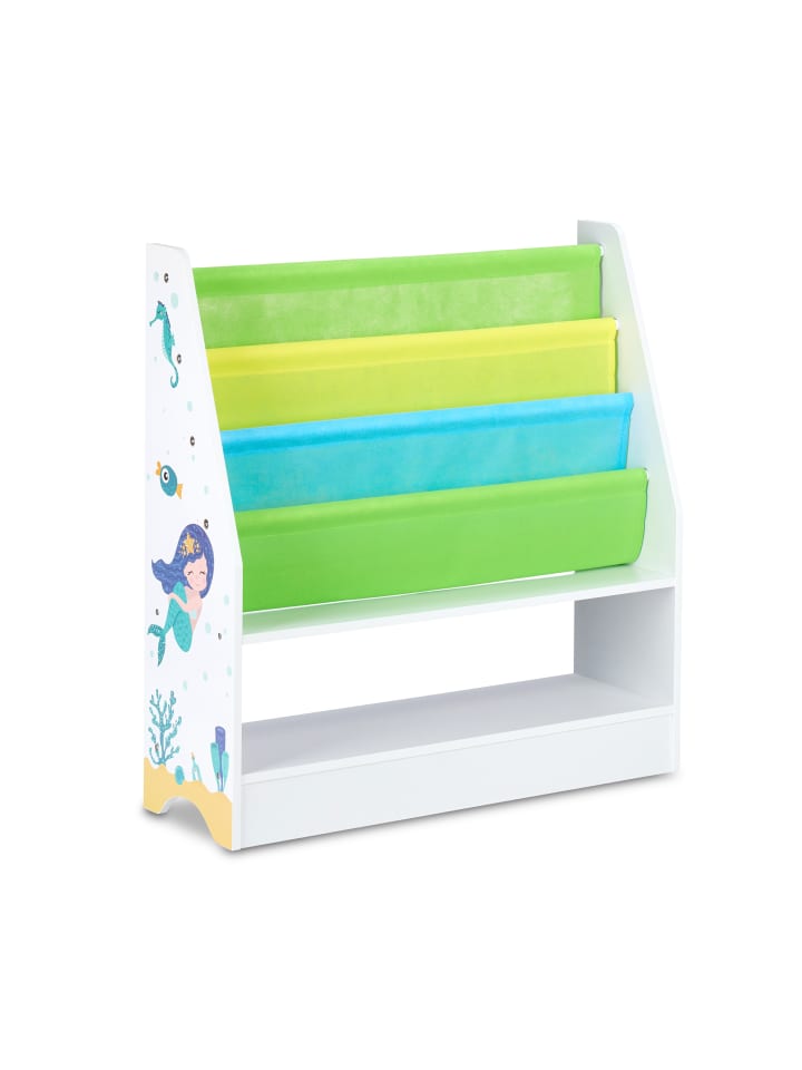 relaxdays Kinderregal Meer in Bunt - (B)71 x (H)74 x (T)23 cm günstig kaufen onesize