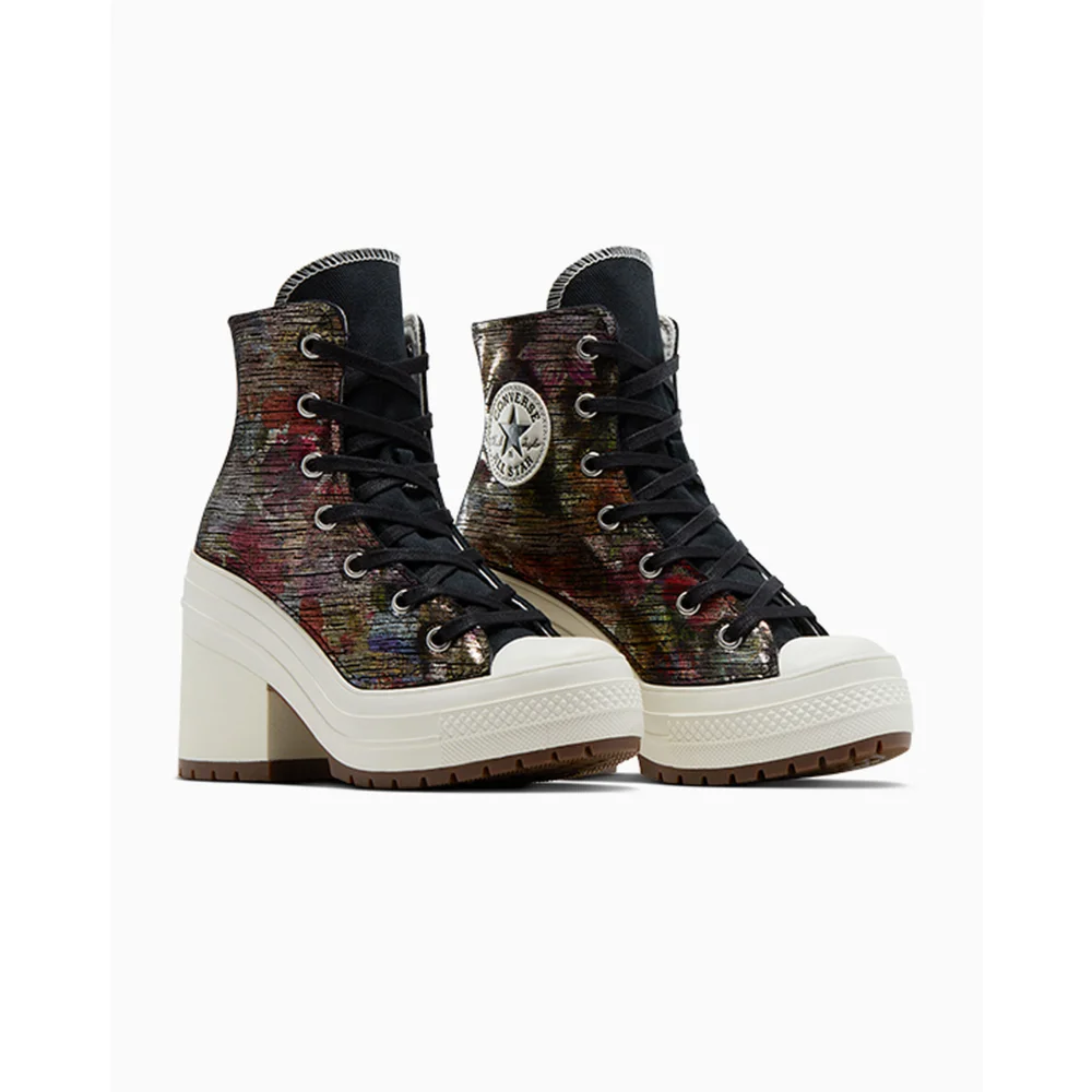 Converse Chuck 70 De Luxe Heel Metallic A07919C / schwarz