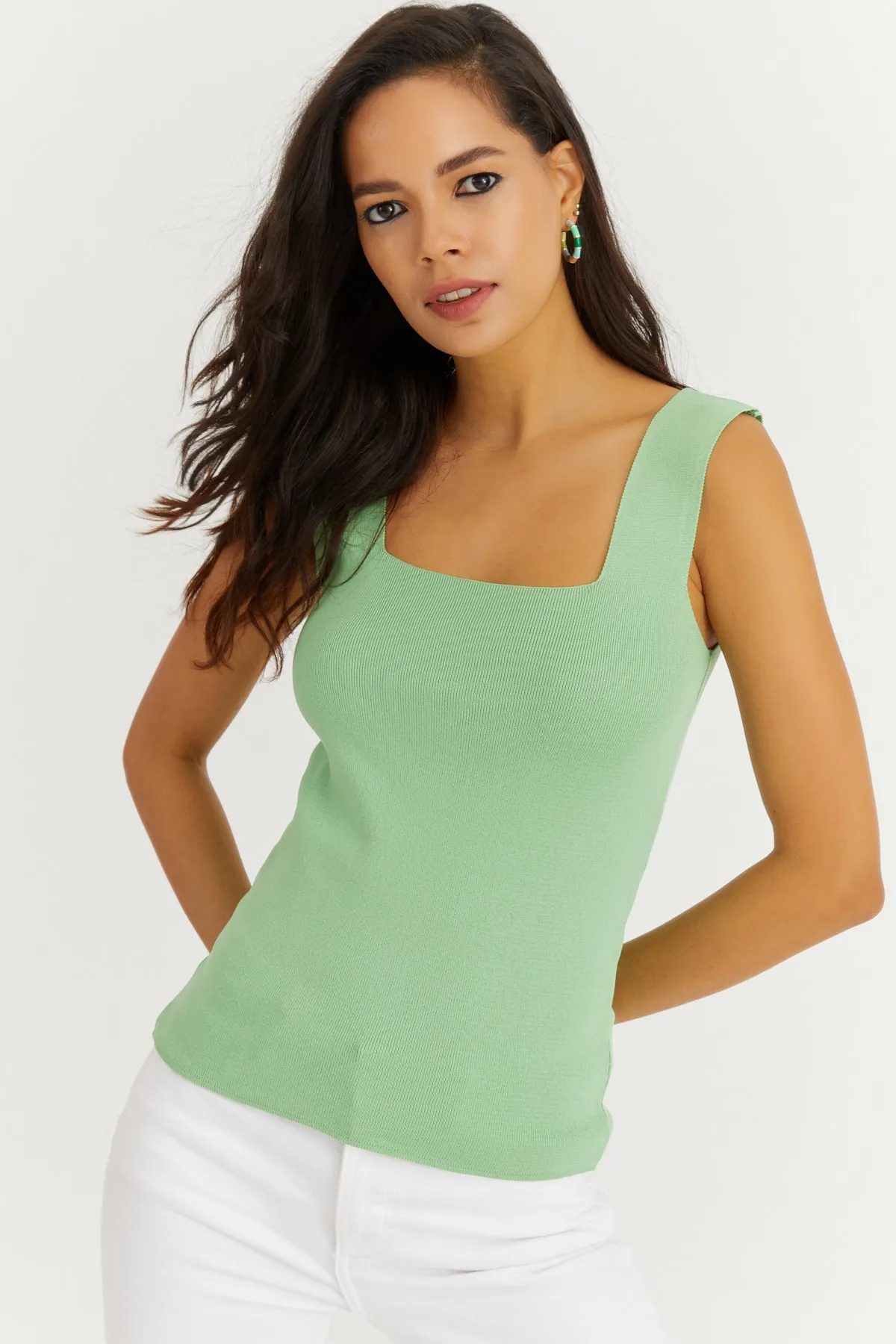 Cool & Sexy  Unterhemd - Grün - Regular Fit