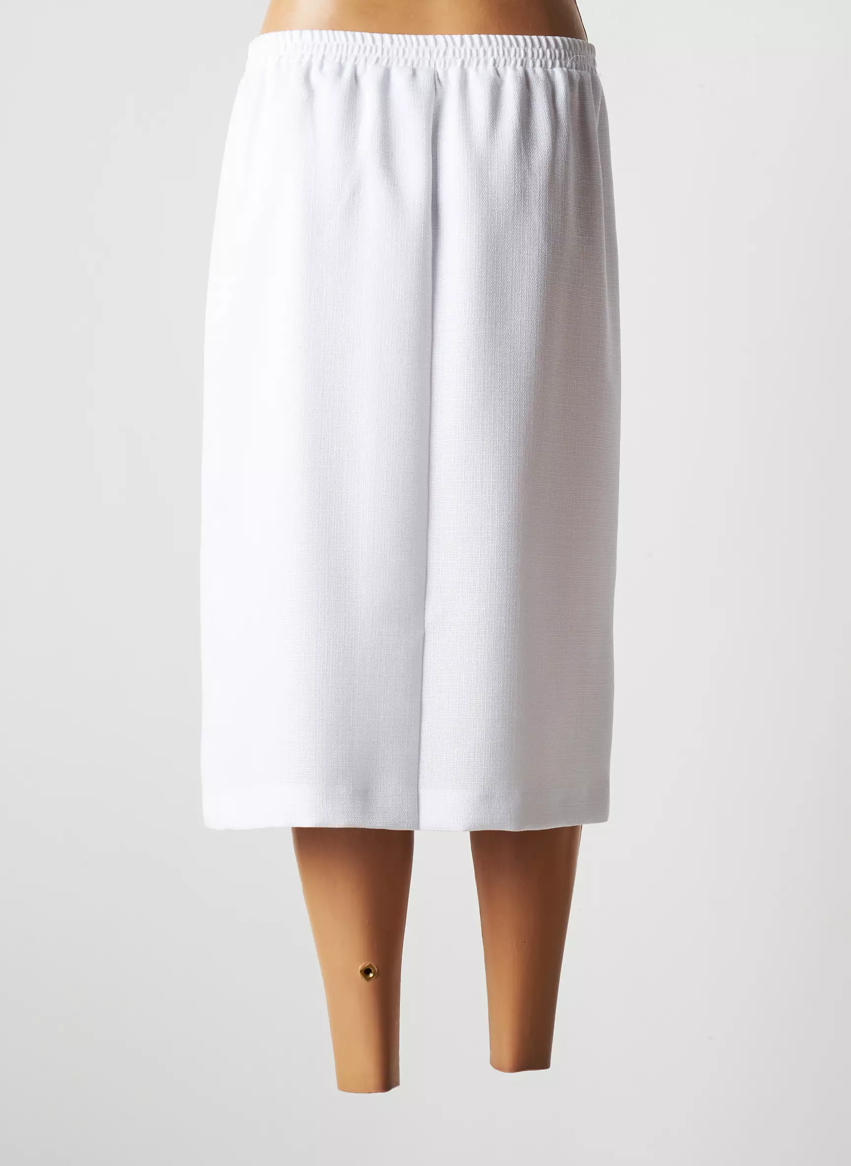 Sommermann Jupes Mi Longues Femme couleur blanc