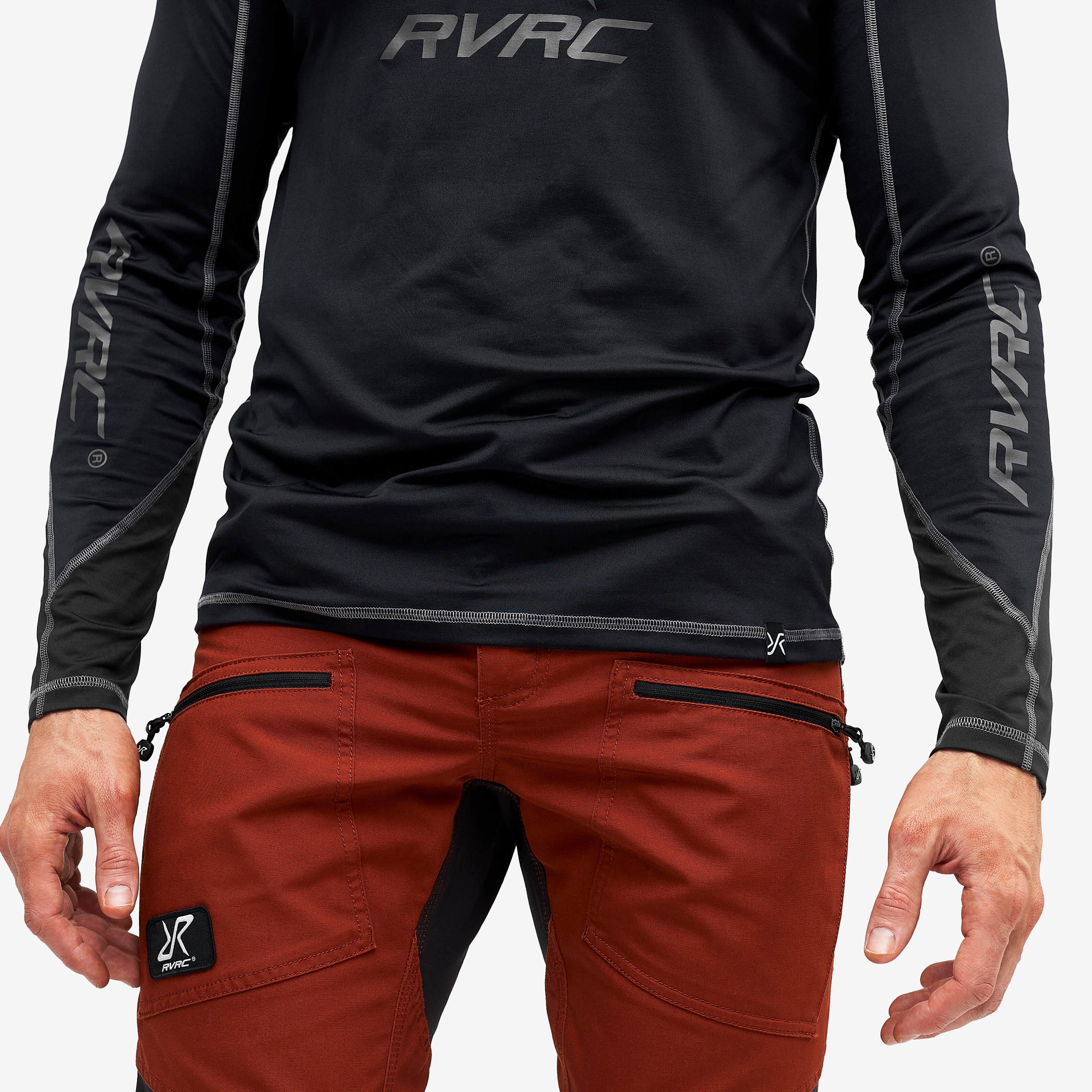 Trail Long Sleeve Tee Homme Black