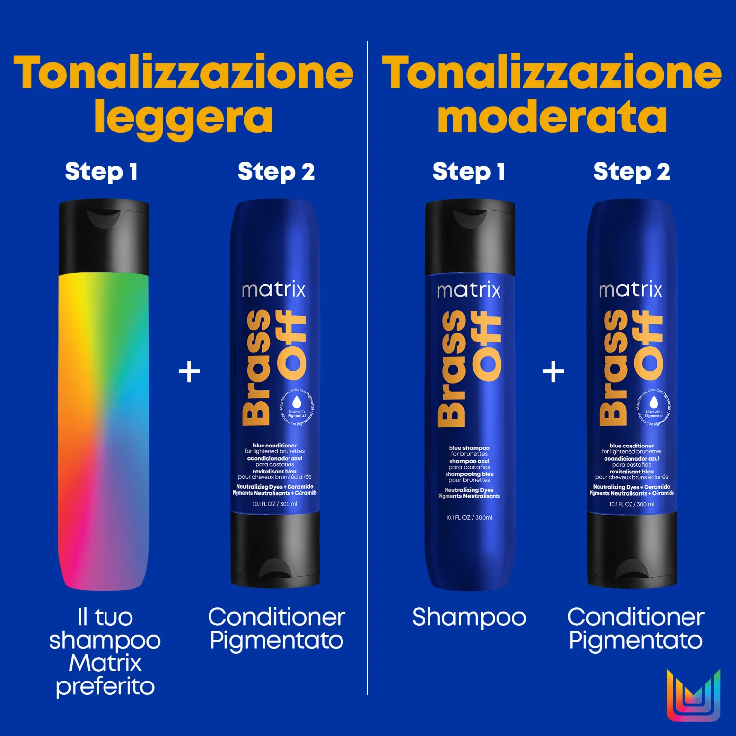 Total Results Brass Off Blue Conditioner - kondicionér na ochranu farby vlasov
