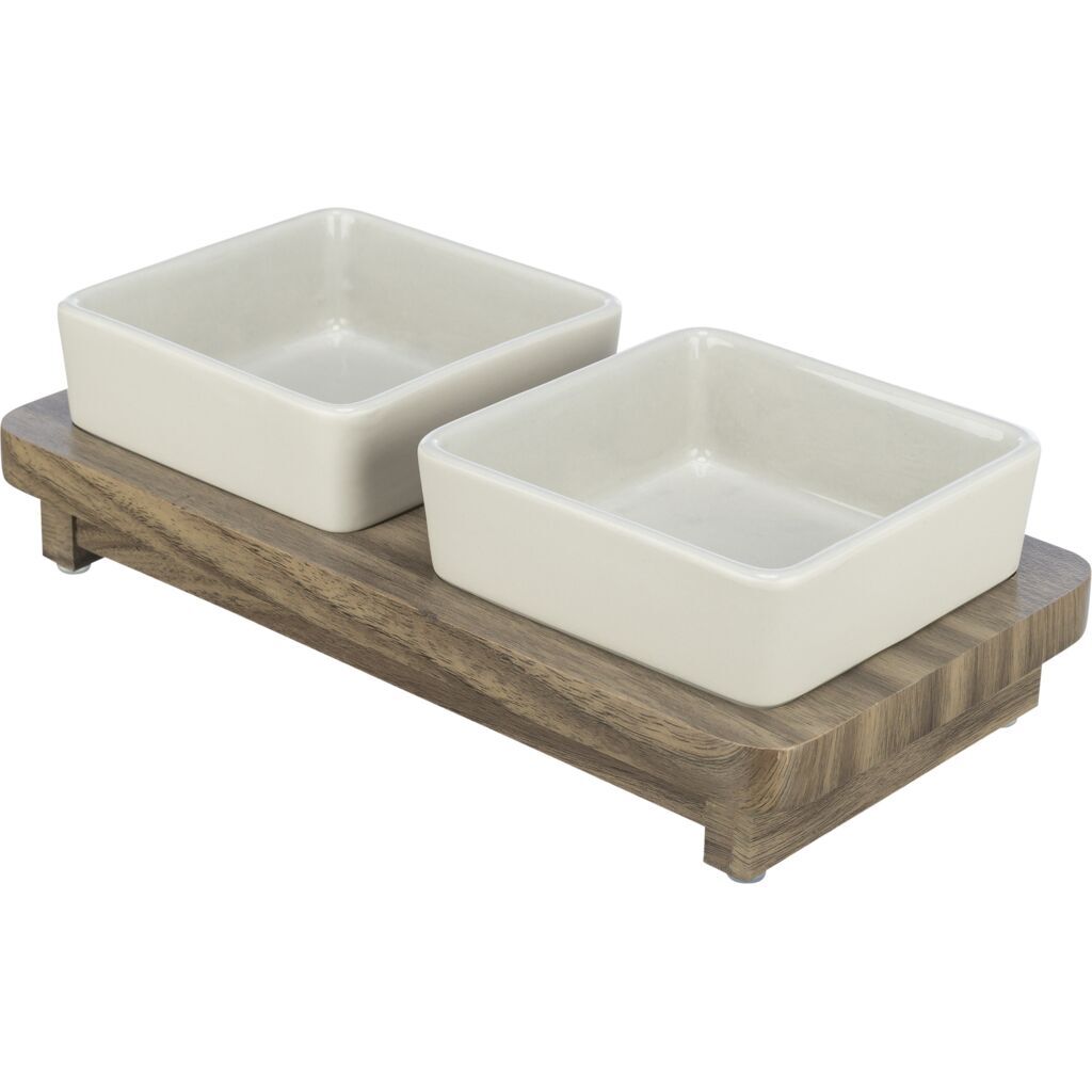 Trixie Futternäpfe Trixie Napf-Set CityStyle Keramik/MDF