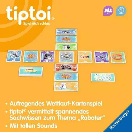 tiptoi® Quiz Roboter - Lernspiel ab 6 Jahren