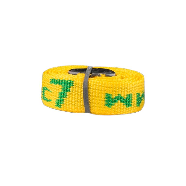TEC7 320112000 Fasty feszítő- és poggyászpánt, sárga, 100 cm