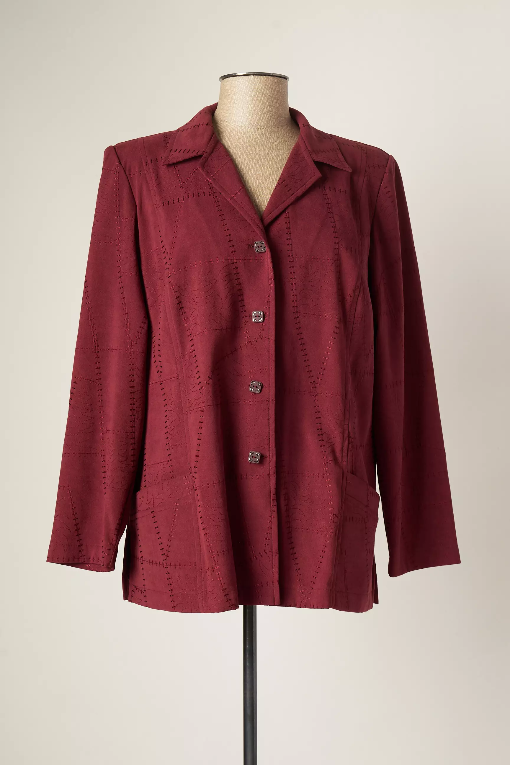 Karting Vestecasual Femme couleur rouge