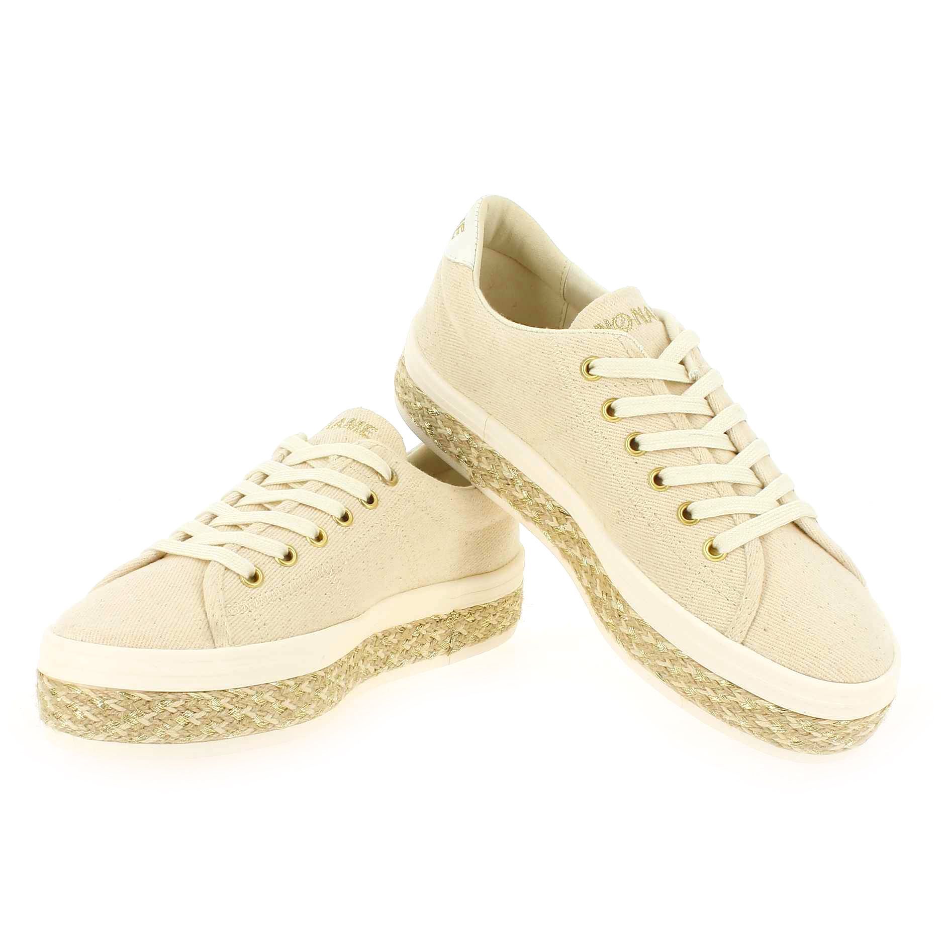 No Name  MALIBU SNEAKER OVER - Beige