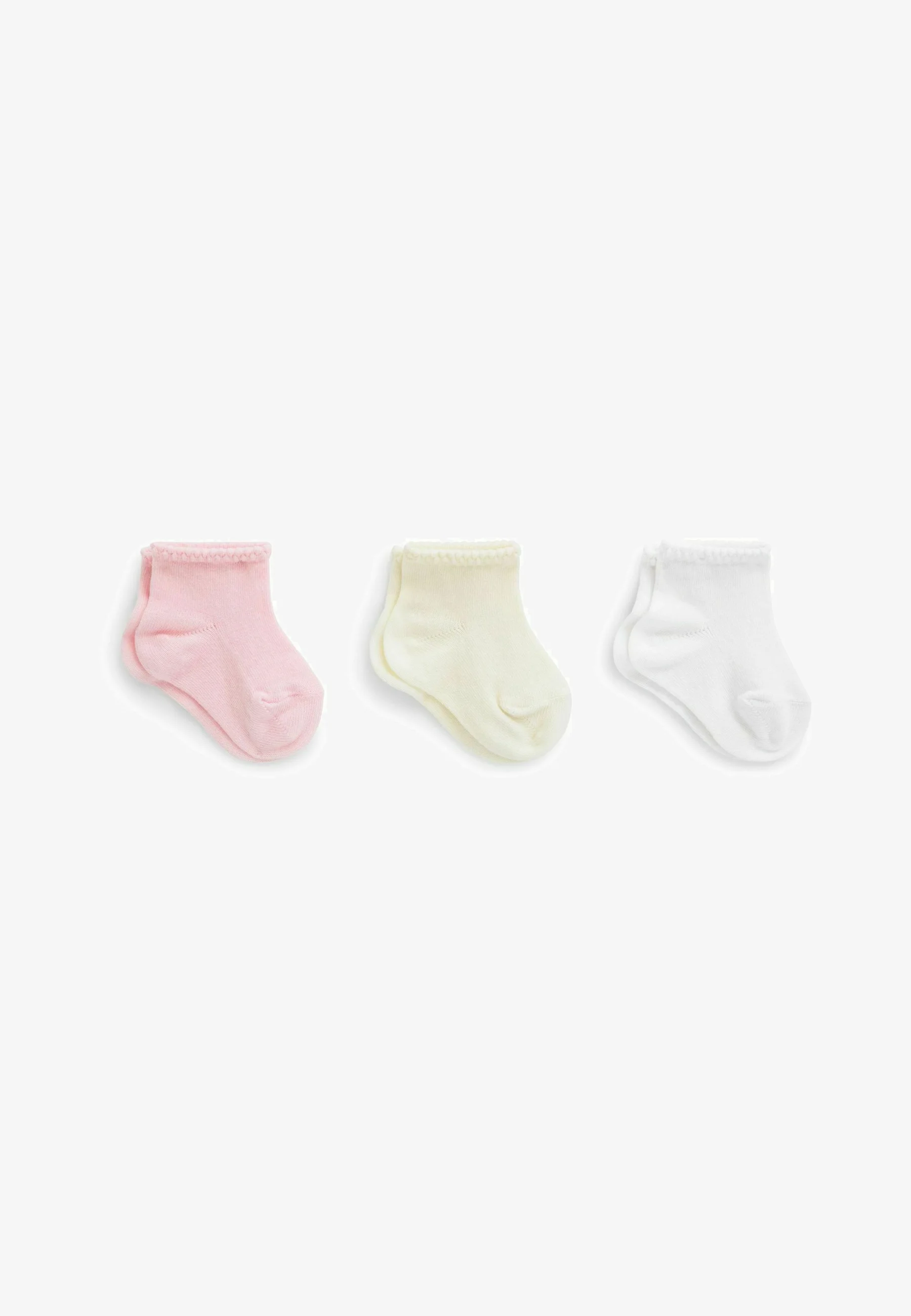 JoJo Maman Bébé 3-PACK PRINCESS - REGULAR FIT - Calcetines