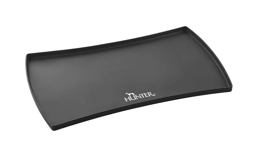 Hunter Napfunterlage Selection, Farbe: Schwarz, Größe: M, Größe: 60 x 40 cm