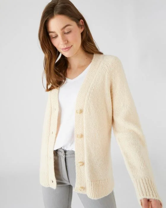 Gilet chaud motif chevrons Thermolactyl