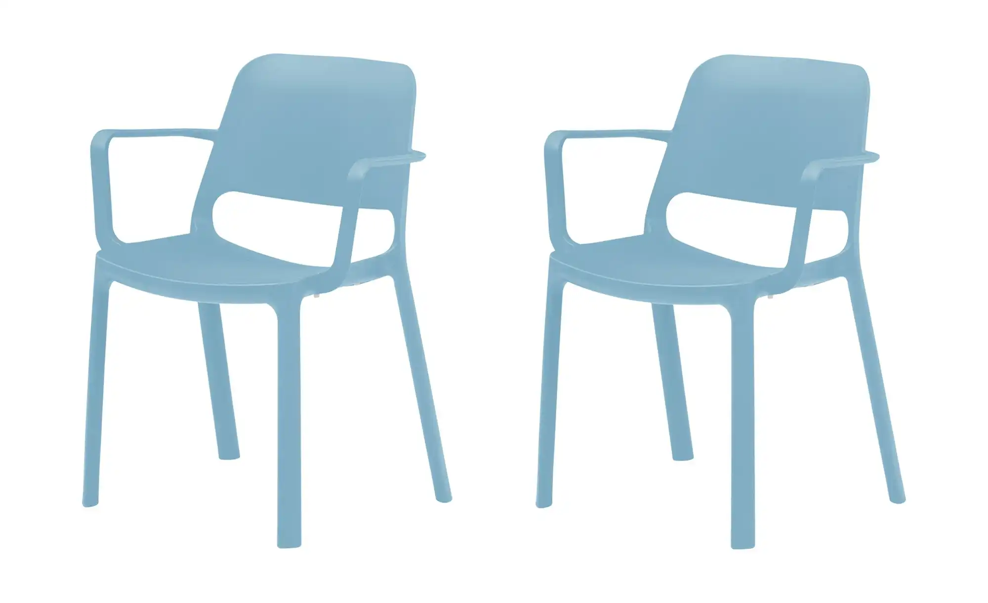 2er Set Stapelstuhl