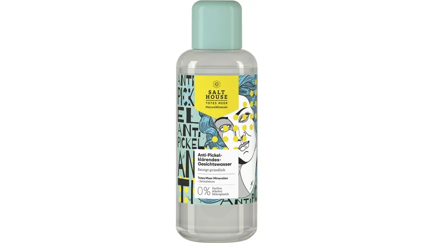 SALTHOUSE Totes Meer Natural Minerals Gesichtswasser Anti Pickel 200 ml