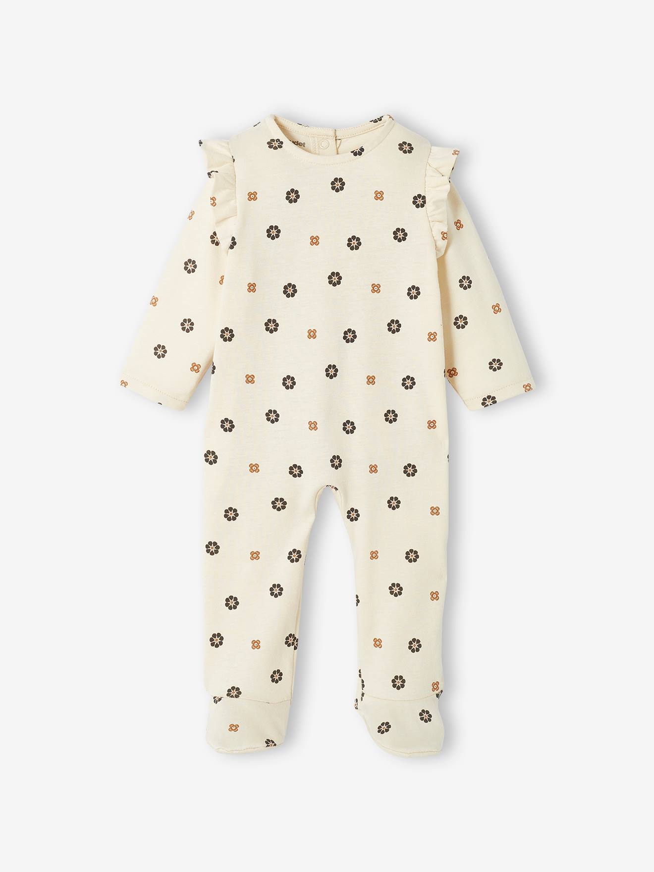 Vertbaudet 2er-Pack Baby Strampler Oeko-Tex - pfirsich