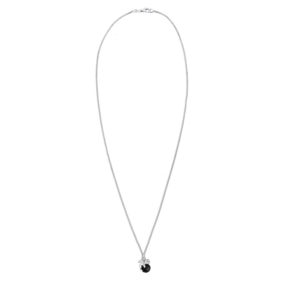 Elli Elli Collier Femme Pendentif d'Ange à l'État Brut avec Cristaux en Argent Sterlin collier