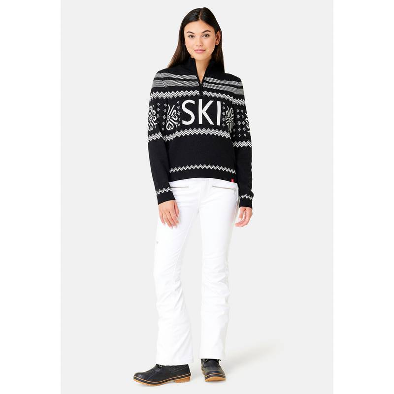 Krimson Klover Heidi Zip Neck Layerlangarmshirt Damen