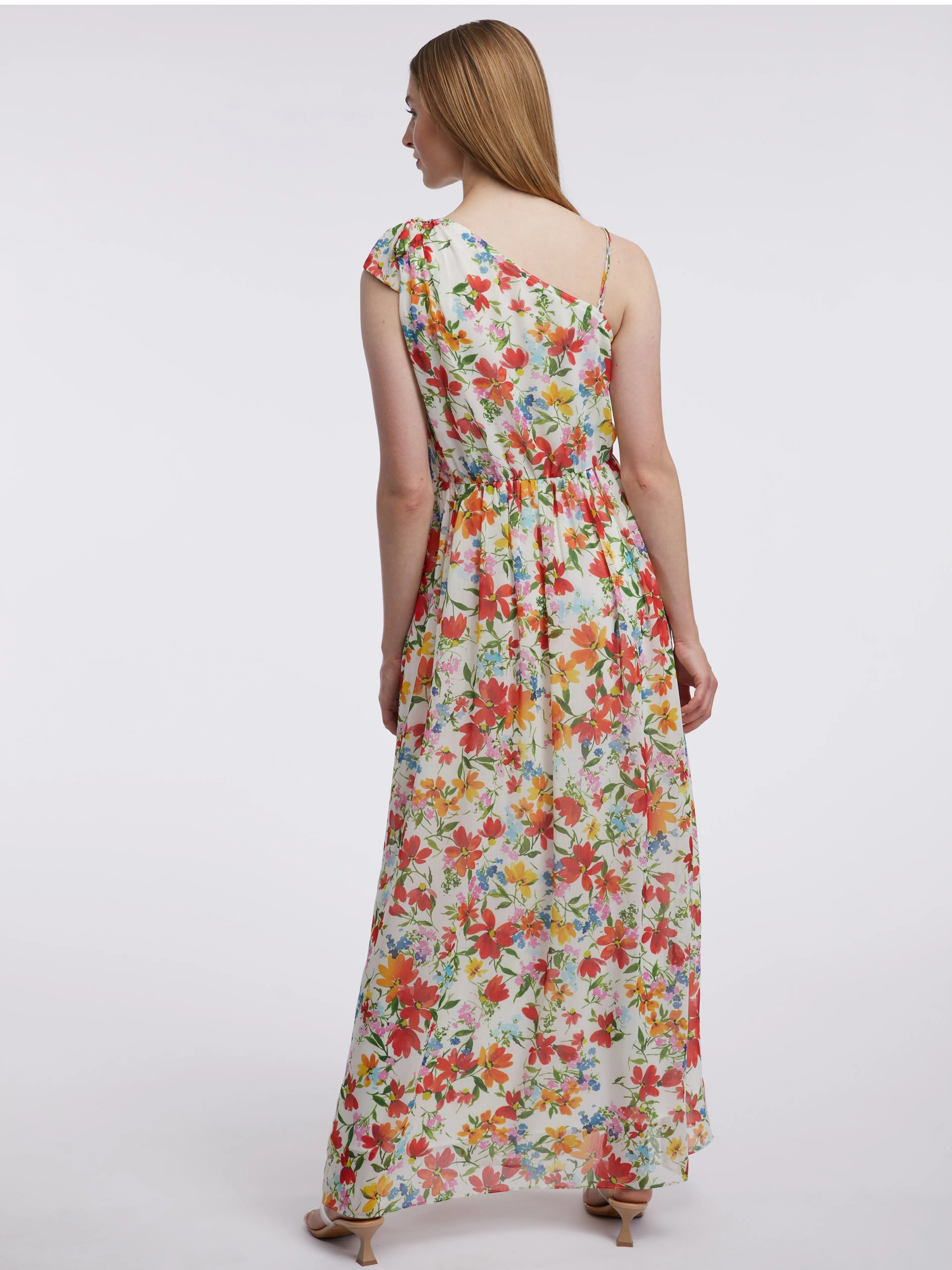 Cremefarbenes Damen Maxikleid ORSAY