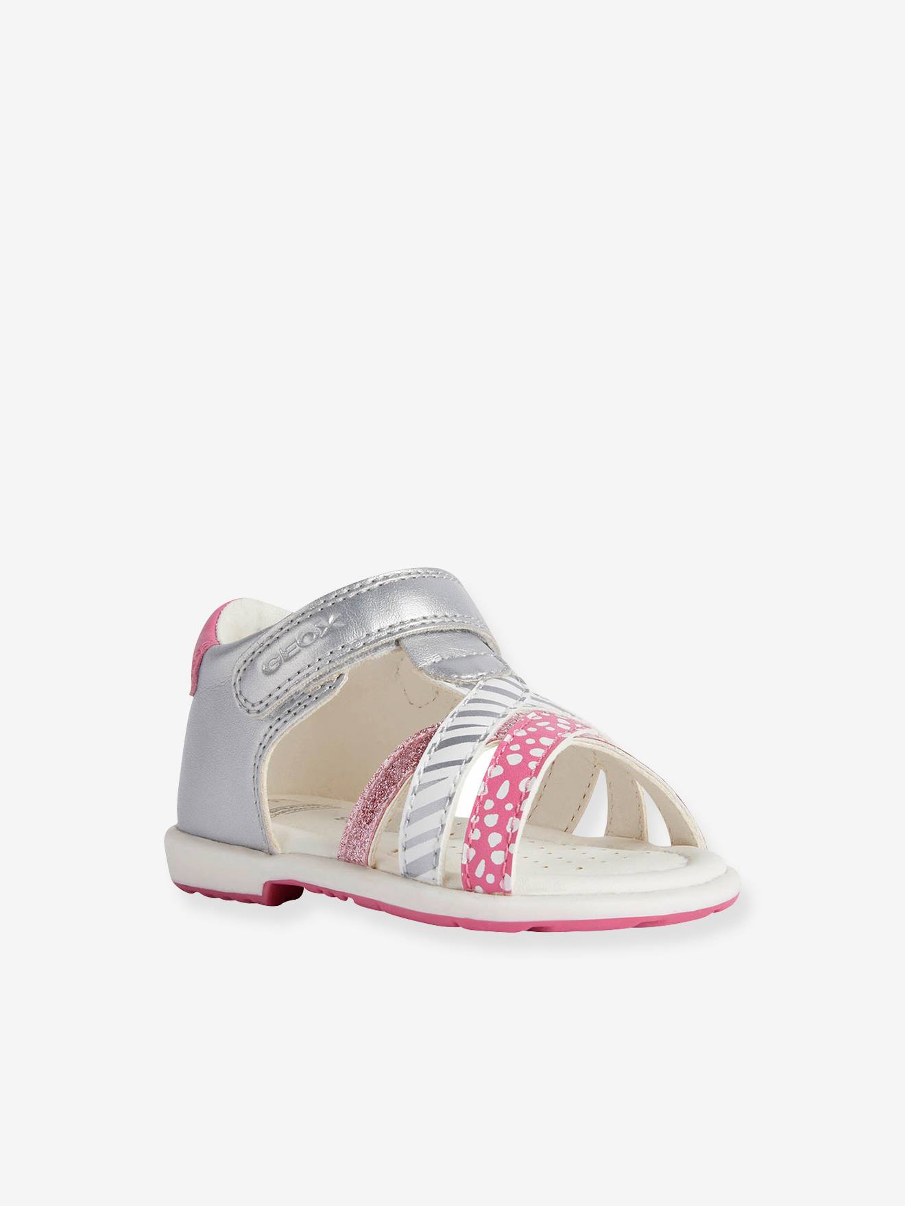 Geox Baby Sandalen B. VERRED B - SINT. GEOX - grau/fuchsia