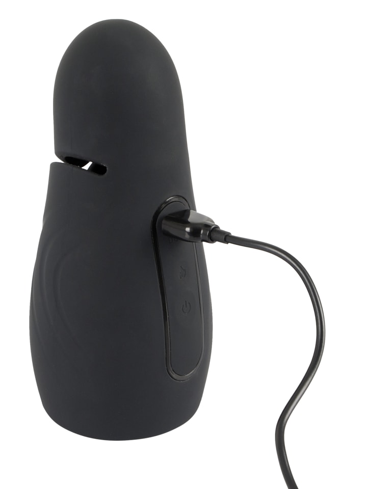 Rebel Masturbator Masturbator with 2 Functions in schwarz günstig kaufen 15 cm