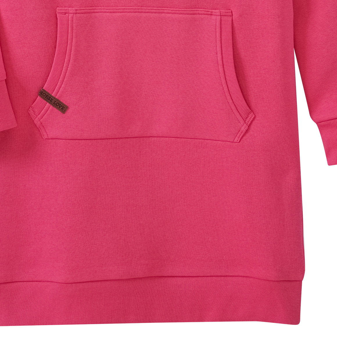 Mädchen Sweatkleid mit Pailletten