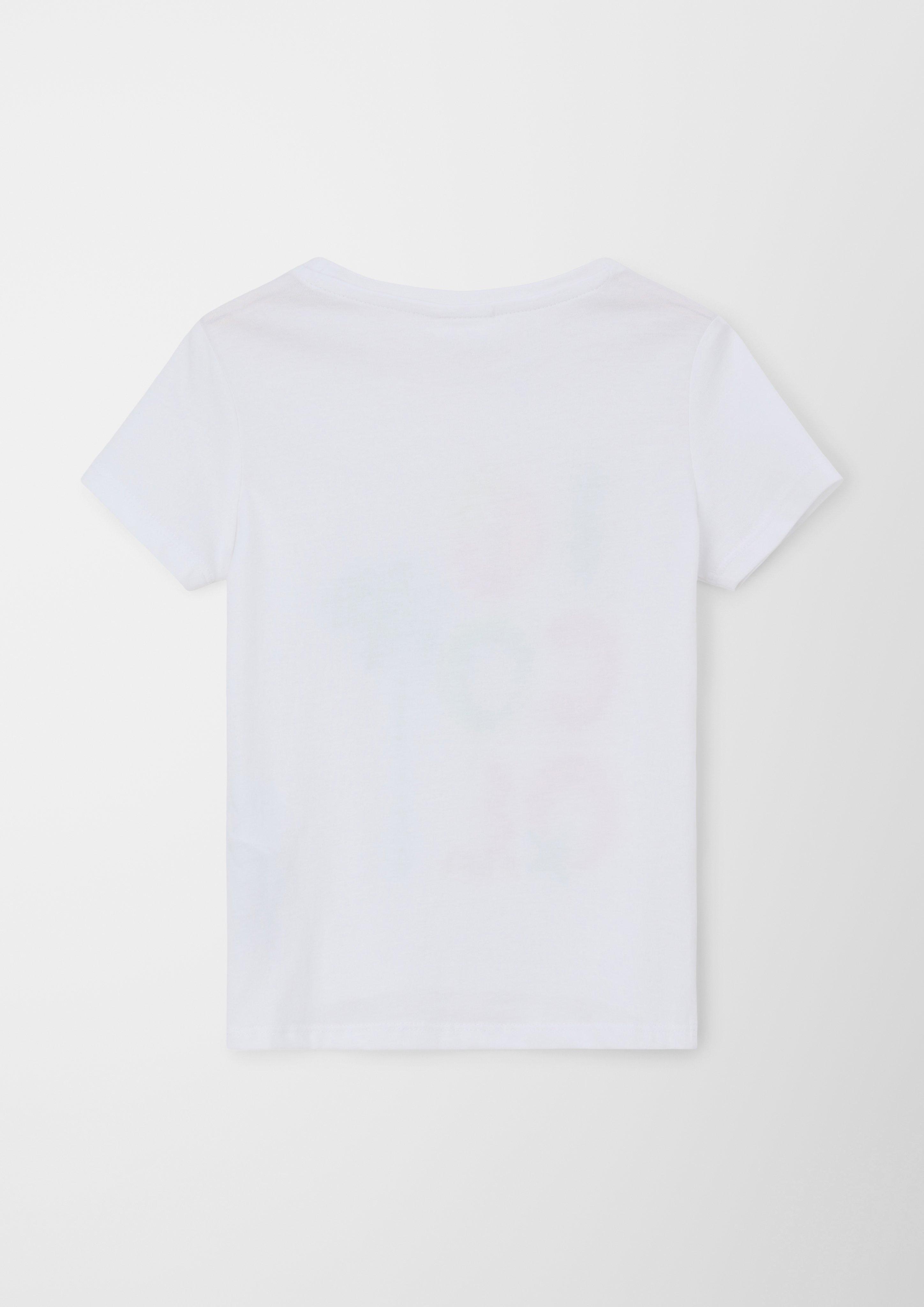 Print-Shirt mit Glitzereffekt  2130563-0100