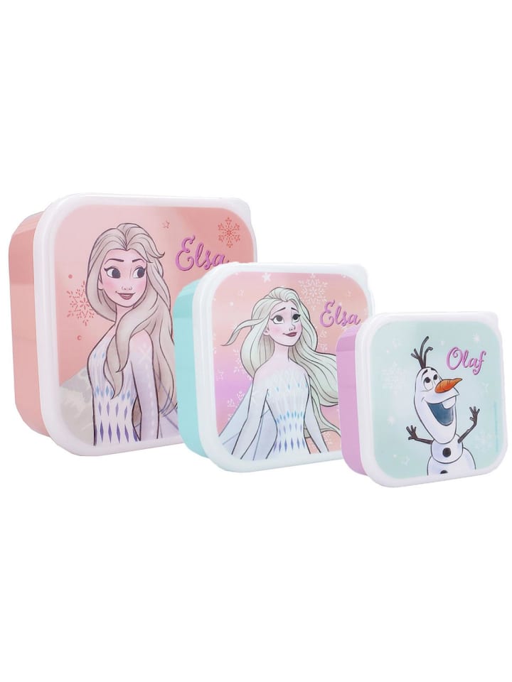 VADOBAG Vadobag Snackbox 3 tlg. Brotboxen Frozen II Let's Eat! günstig kaufen onesize