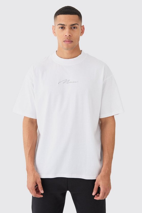 Oversize Man Signature Basic T-Shirt