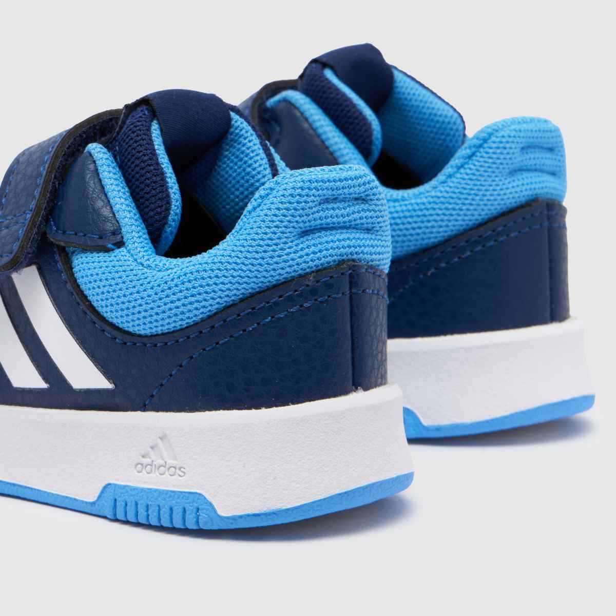 adidas marinblå & vita tensaur sport 2.0 pojkar småbarnsskor