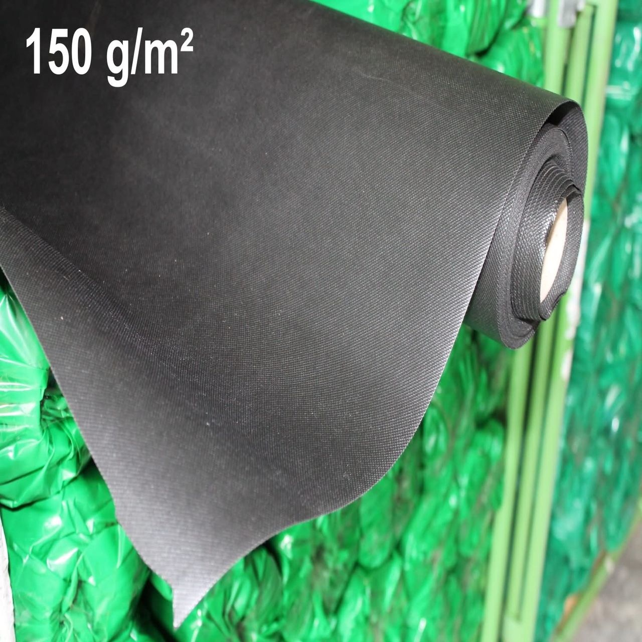 TOP MULTI Unkrautvlies Unkrautschutz Drainagevlies 150g/m² Größe 1,5m x 10m