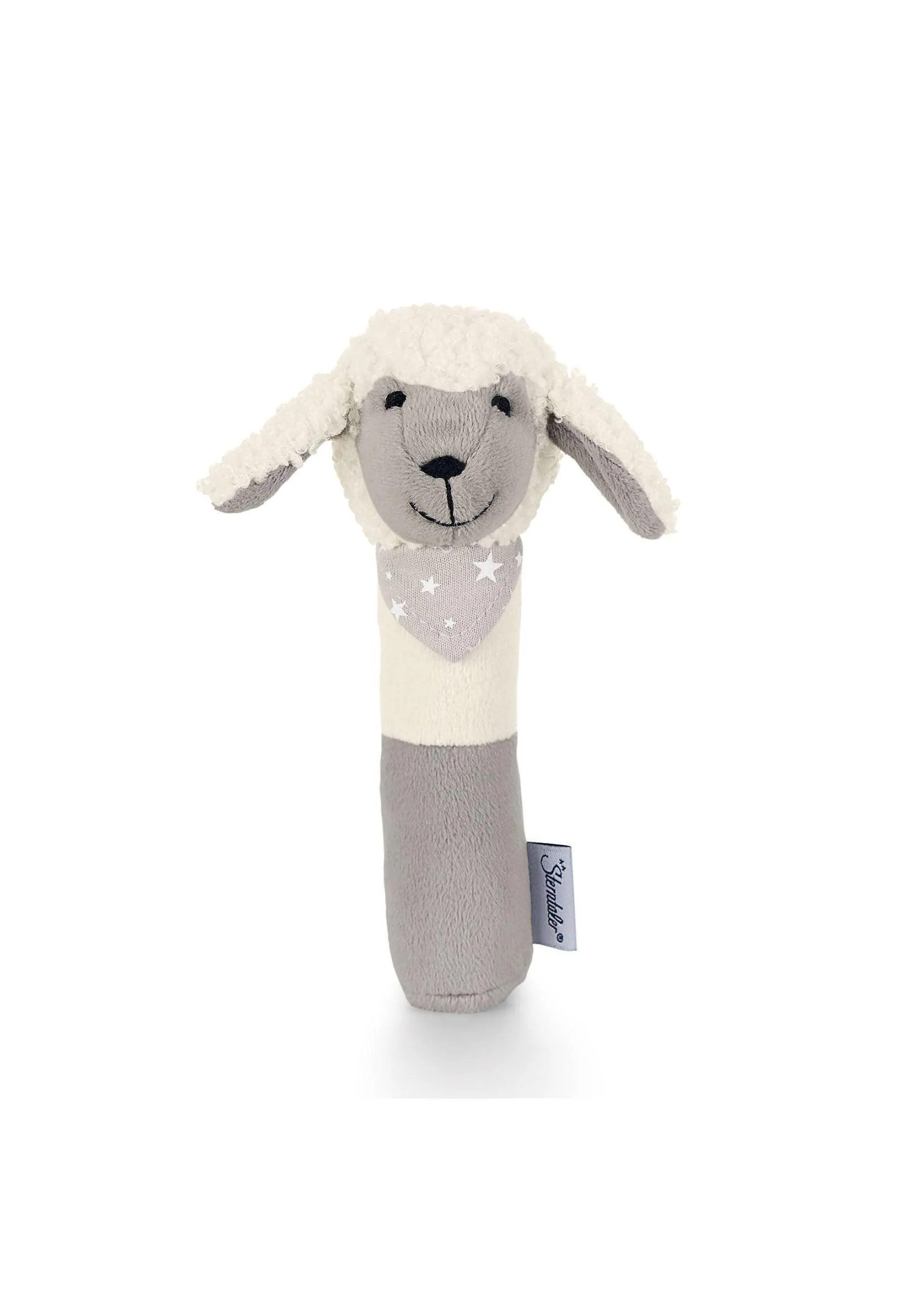 Greif-Quietsche Schaf Stanley in Ecru, 16 cm