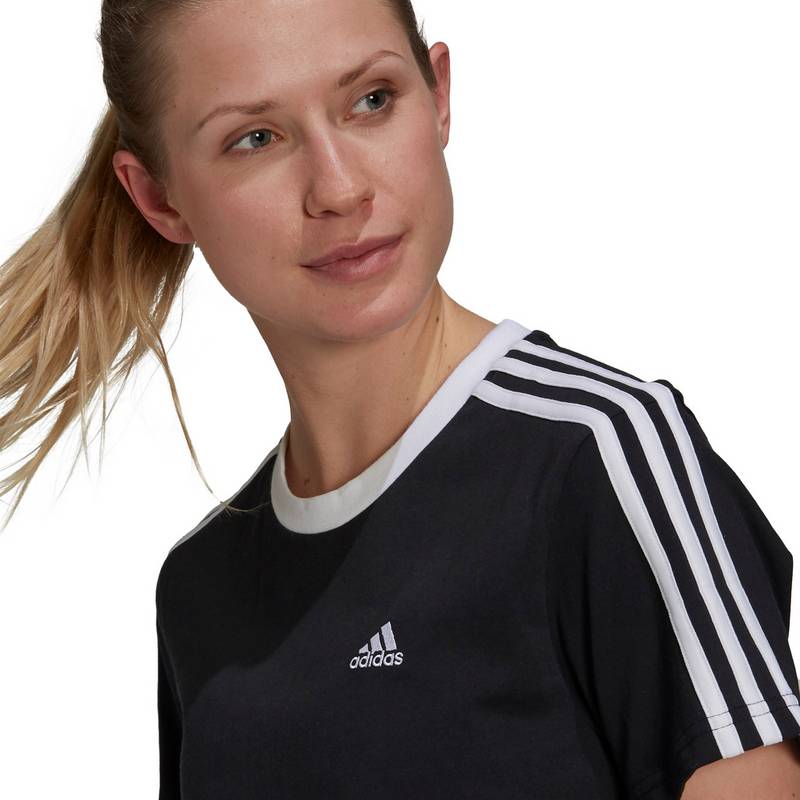 adidas 3S Boyfriend T-Shirt Damen