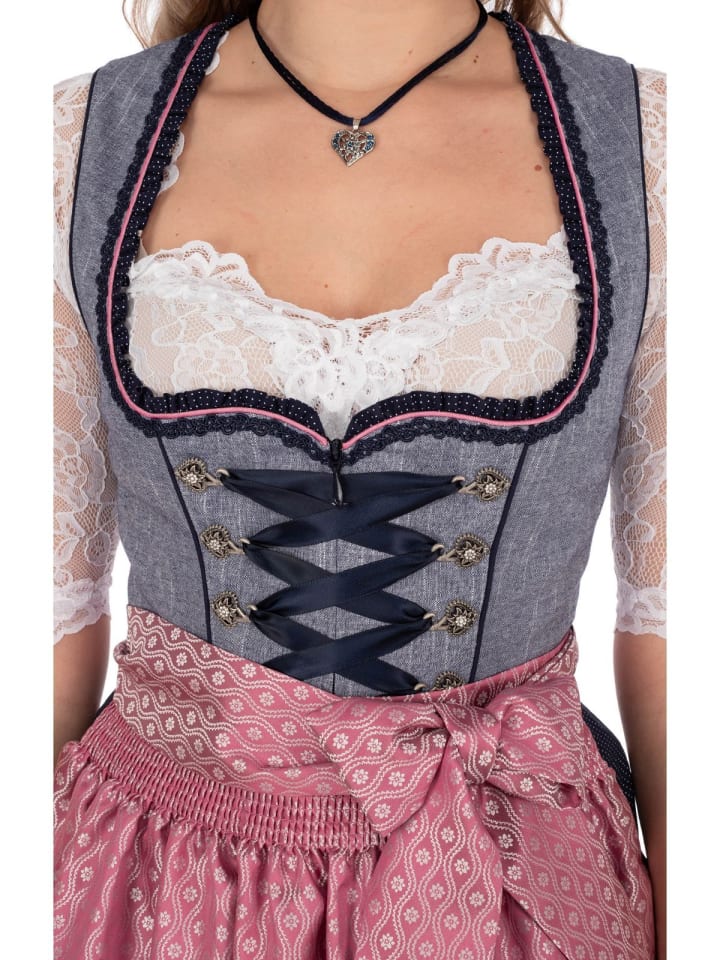 KRÜGER Mini Dirndl 411067 in marine günstig kaufen