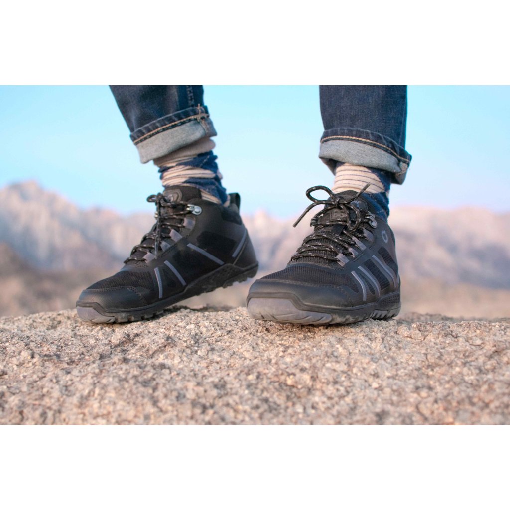 Xero Shoes DayLite Hiker Fusion Black Barfußstiefeletten