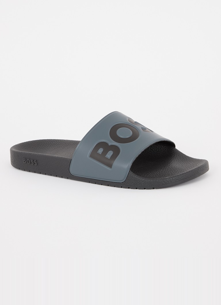 Kapcie HUGO BOSS z logo Aryeh