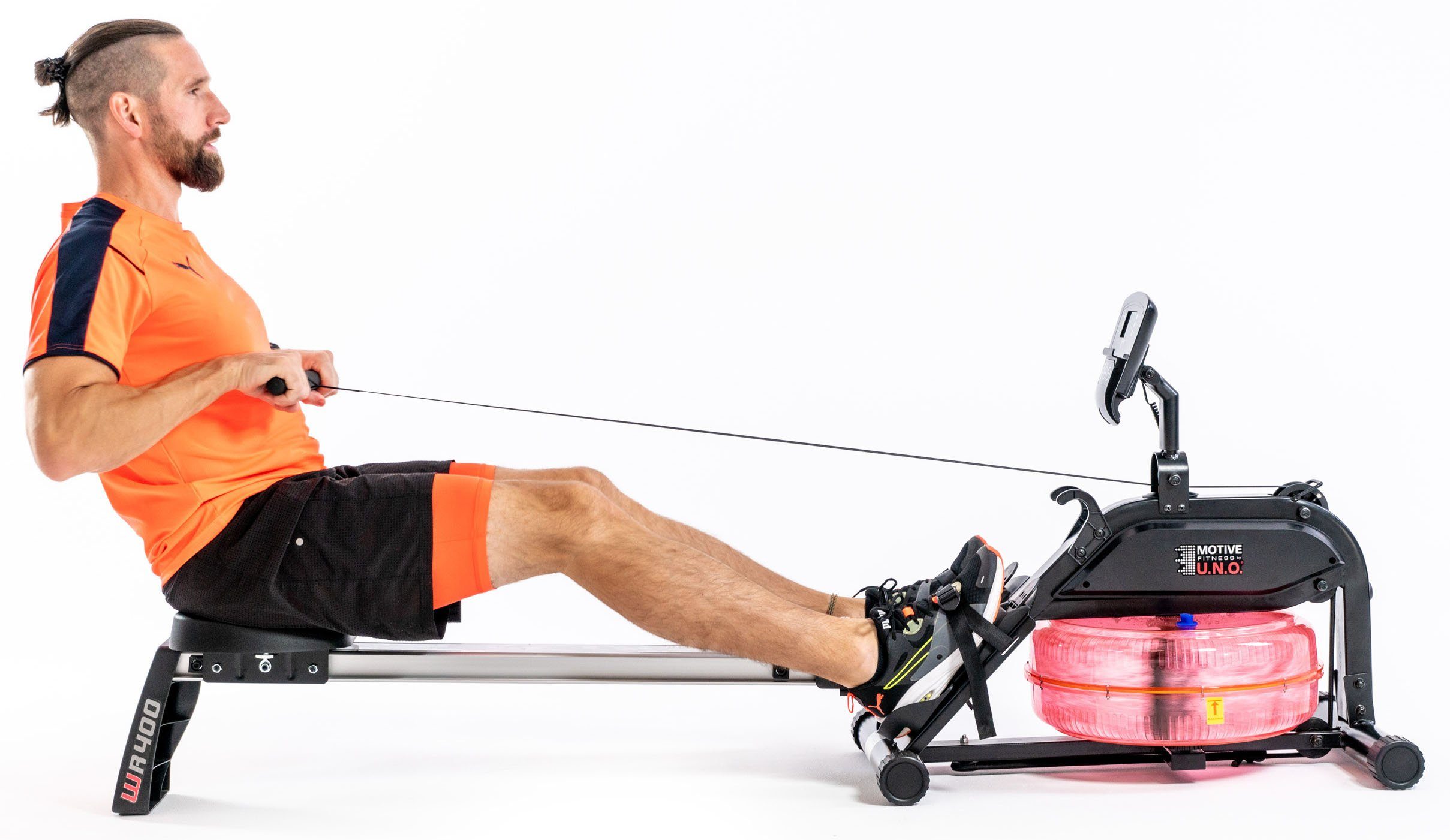 MOTIVE FITNESS by U.N.O. Rudergerät WR 400 (8-tlg)