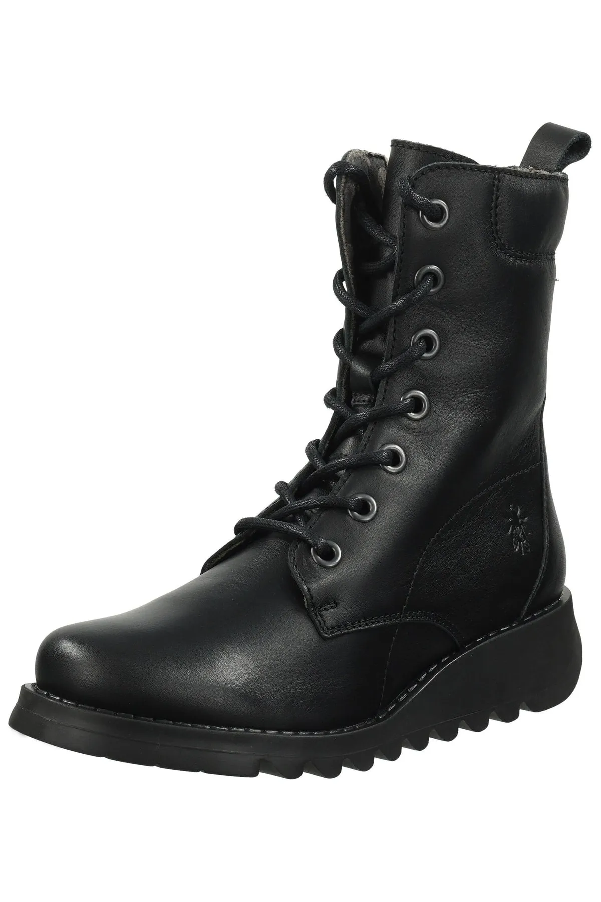 Fly London  Stiefelette - Schwarz - Flacher Absatz