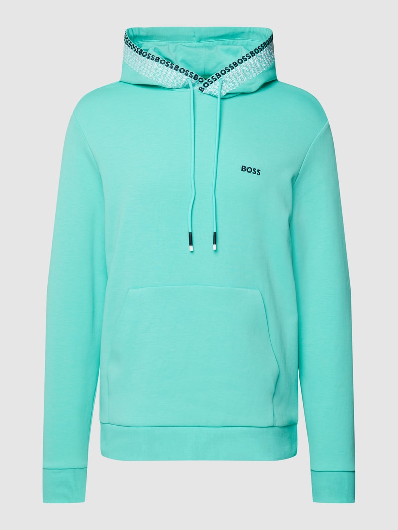 Hoodie mit Känguru-Tasche Modell 'Soody' in hellgrün