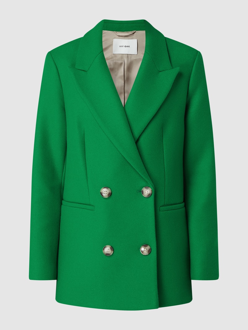 Blazer aus Wolle Modell 'Cindy Ann' in grün