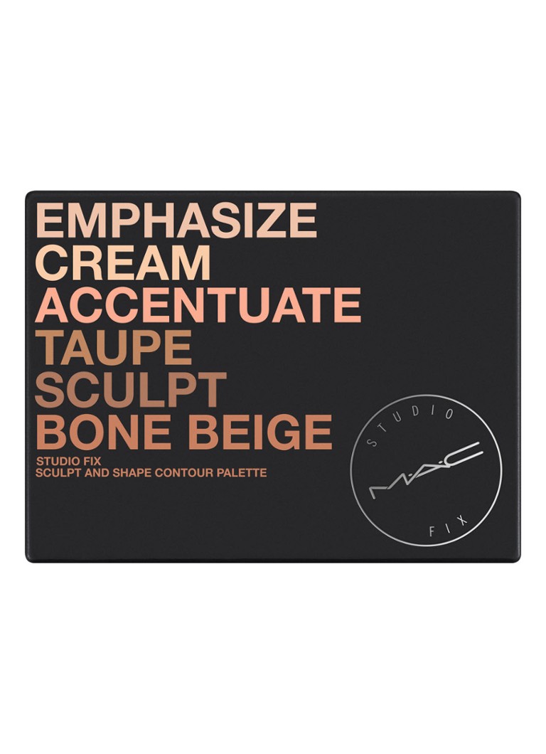 Παλέτα περιγράμματος M·A·C Studio Fix Sculpt and Shape Contour - Ανοιχτόχρωμη/Μεσαία - παλέτα περιγραμμάτων και highlighter