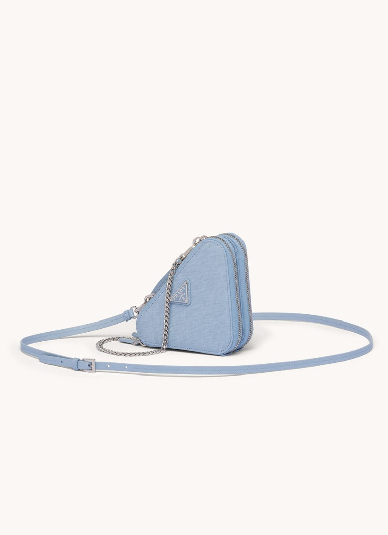 Bolsa transversal Prada Mini em couro