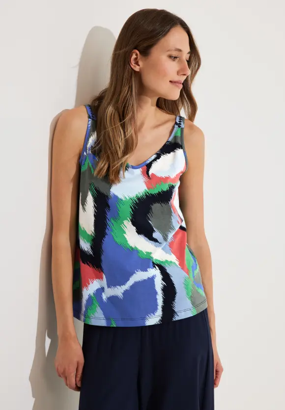 CECIL Ärmelloses Printtop