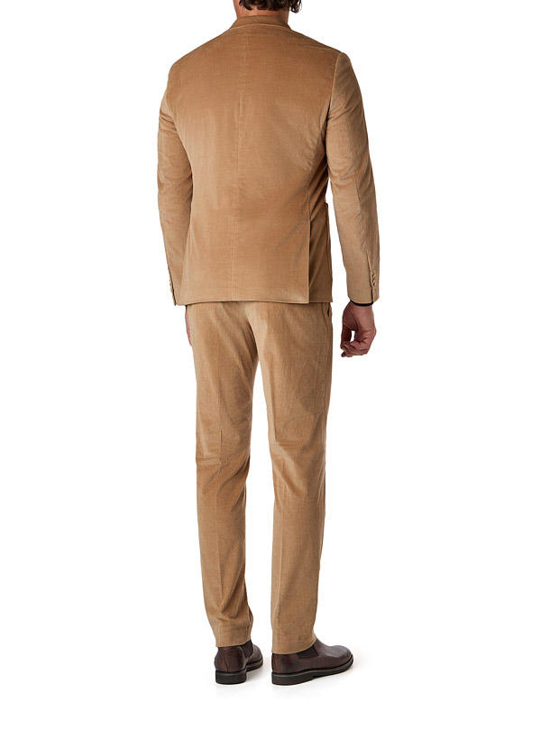HECHTER PARIS, Anzug Modern Fit, Cord, camel