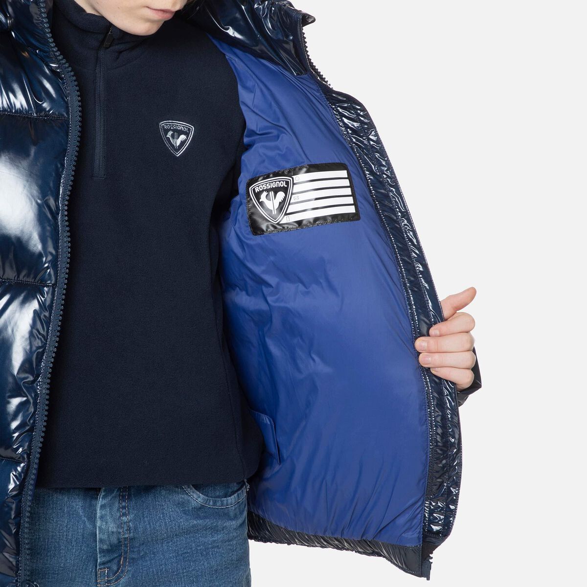 Puffy Shiny Ripstop Kinderjacke