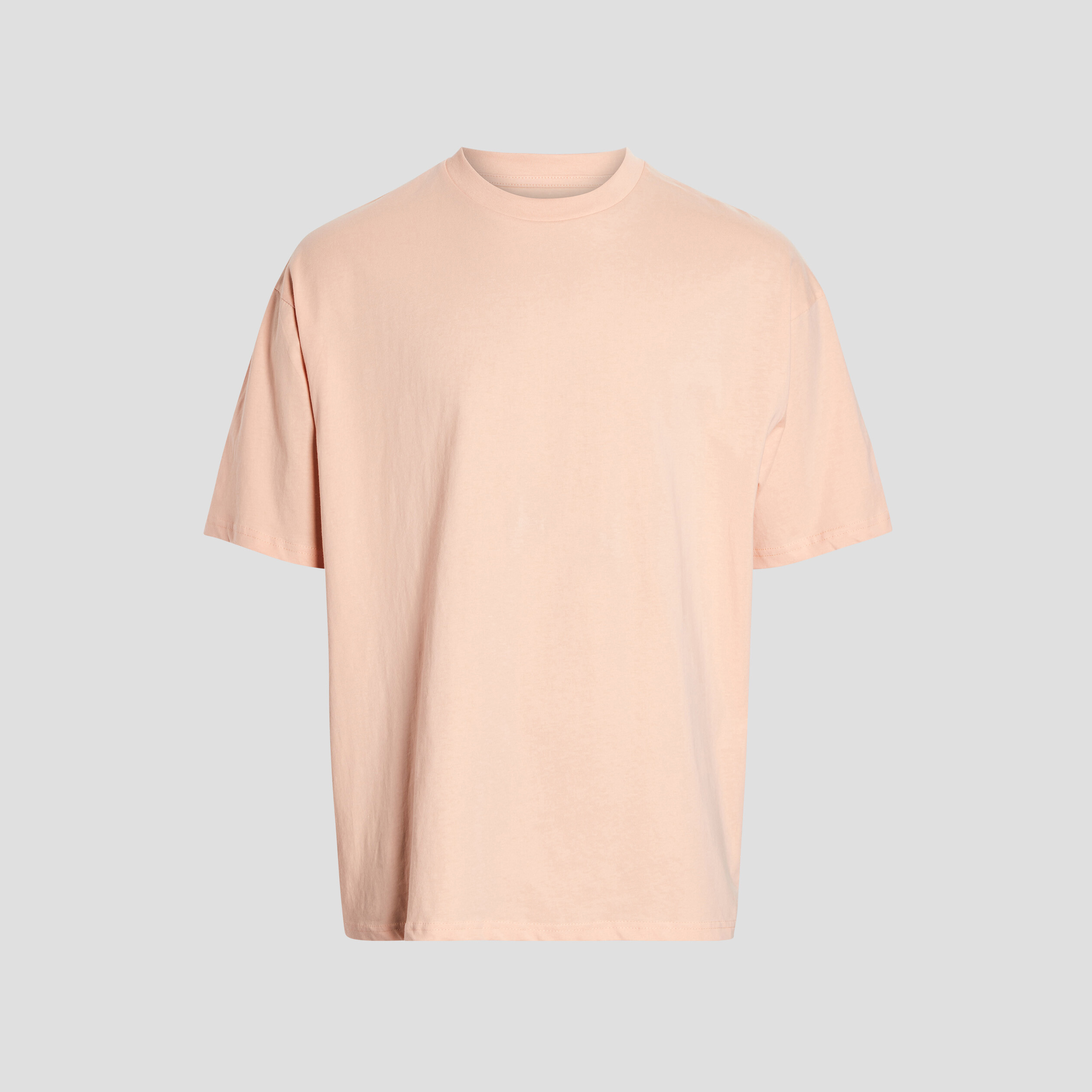 T-shirt manches courtes orange clair homme | La Halle