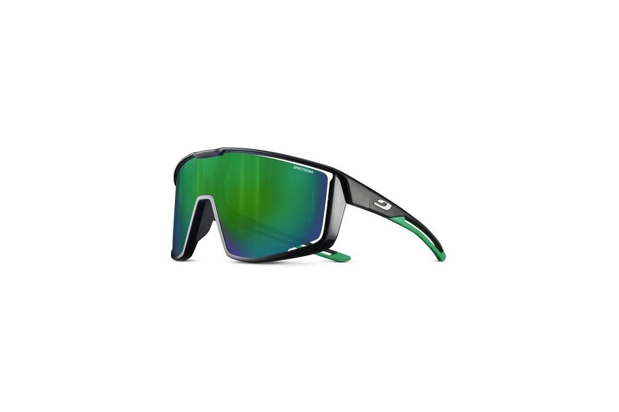 Julbo Fury Schw / Glu00e4nzend Schw / Gru00fcn - Multilayer Gru00fcn