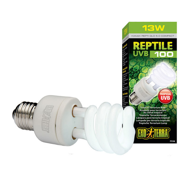 Exo Terra Beleuchtung Exo Terra Reptil 5.0 Tropenlampe E27 13 W