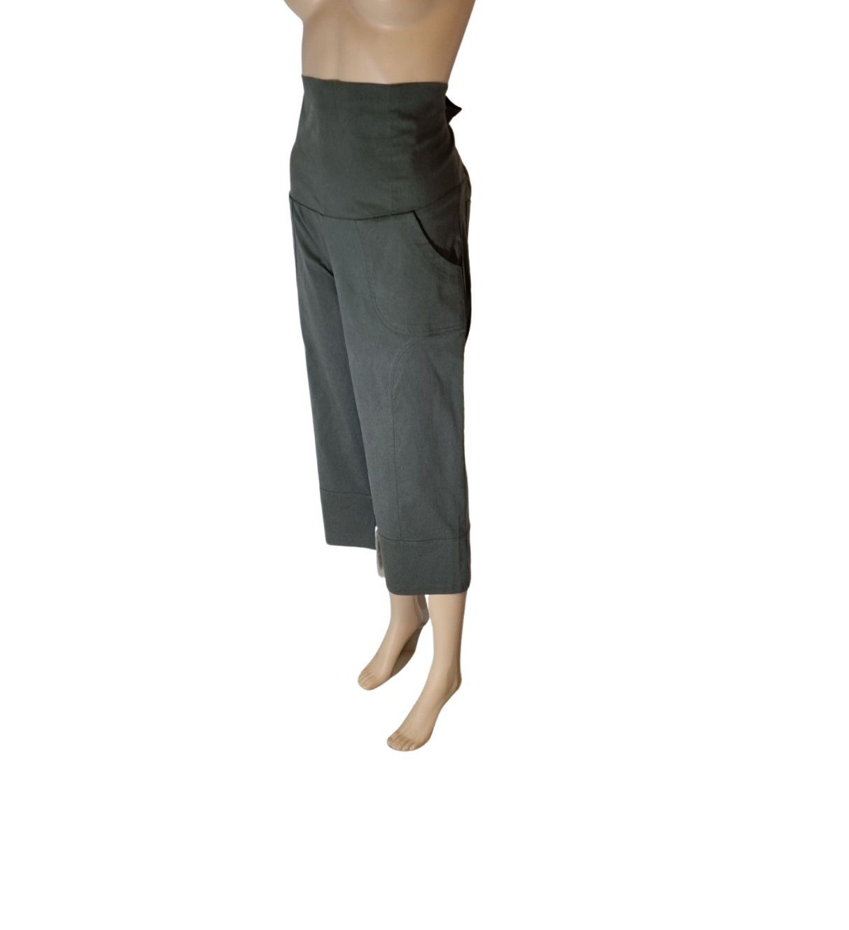 fischer collection Stretch-Umstandshose ORA-5412 7/8 Hose oliv
