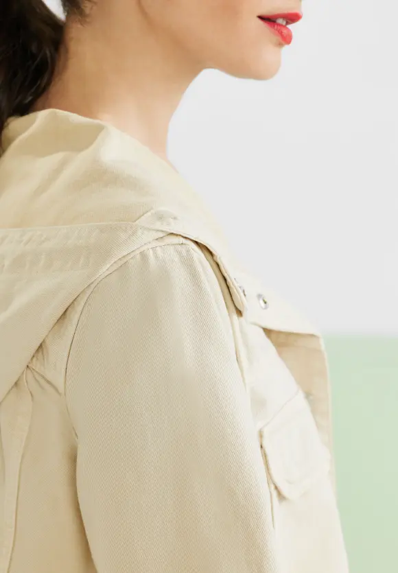 Street One Jeansjacke mit Kapuze