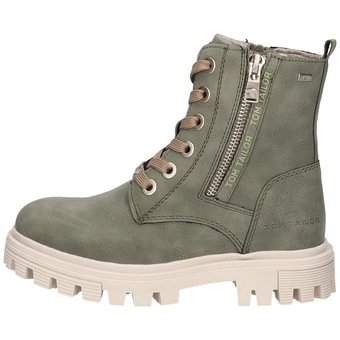 Tom Tailor Schnür Boots in grün