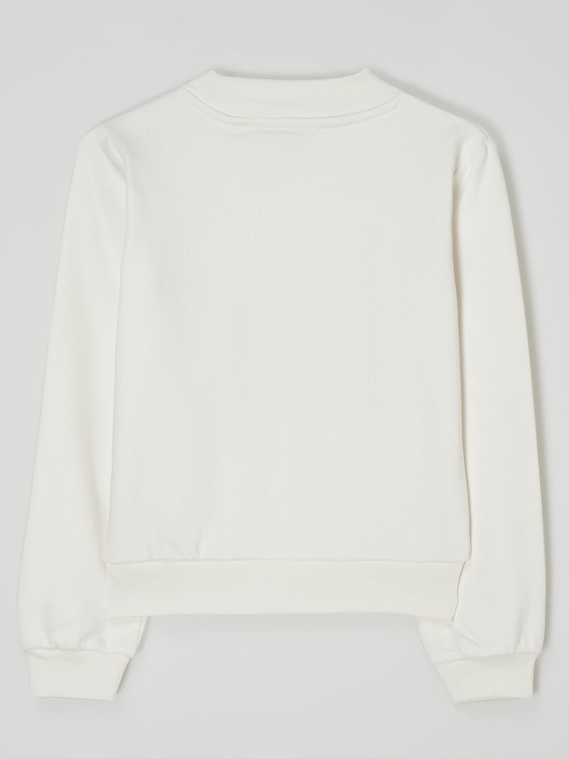 Sweatshirt mit Print in offwhite
