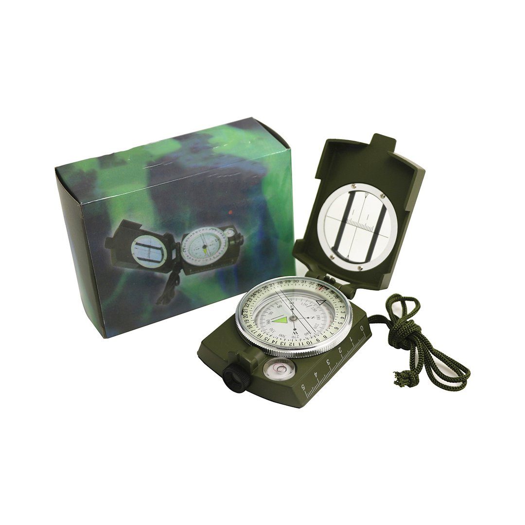 SOTOR Kompass Kompass Militär Marschkompass mit Tasche für Camping, Wanderung